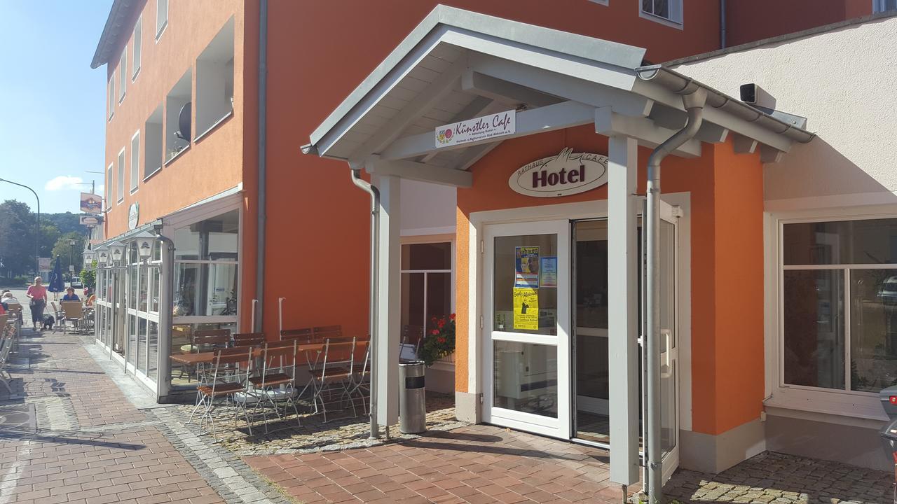 Hotel-Cafe Rathaus Bad Abbach Exteriör bild